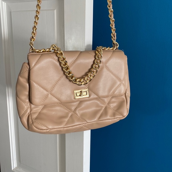 Quilted faux leather handbag - Picture 1 of 3